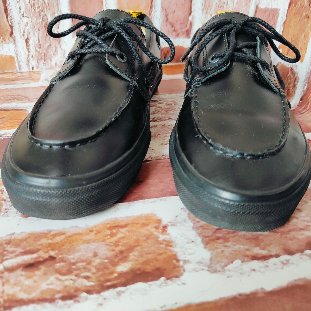 VANS 2EYELET 2アイレット V176CF モカシン　黒