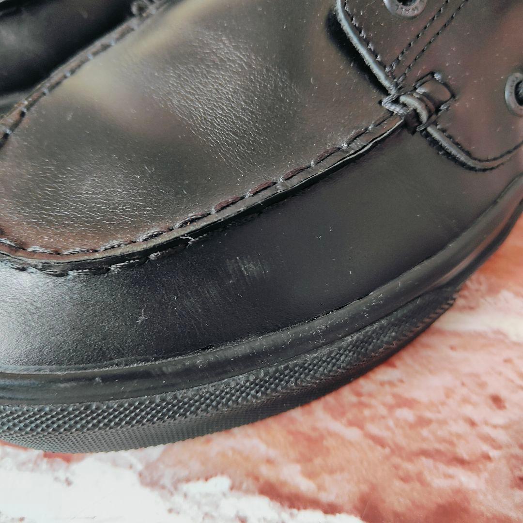 VANS 2EYELET 2アイレット V176CF モカシン　黒