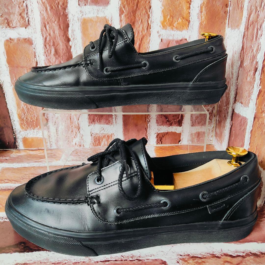 VANS 2EYELET 2アイレット V176CF モカシン　黒