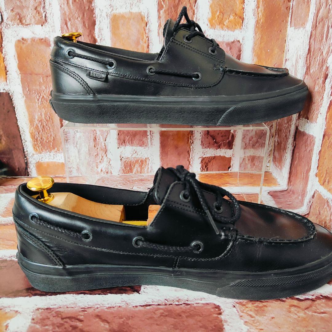 VANS 2EYELET 2アイレット V176CF モカシン　黒