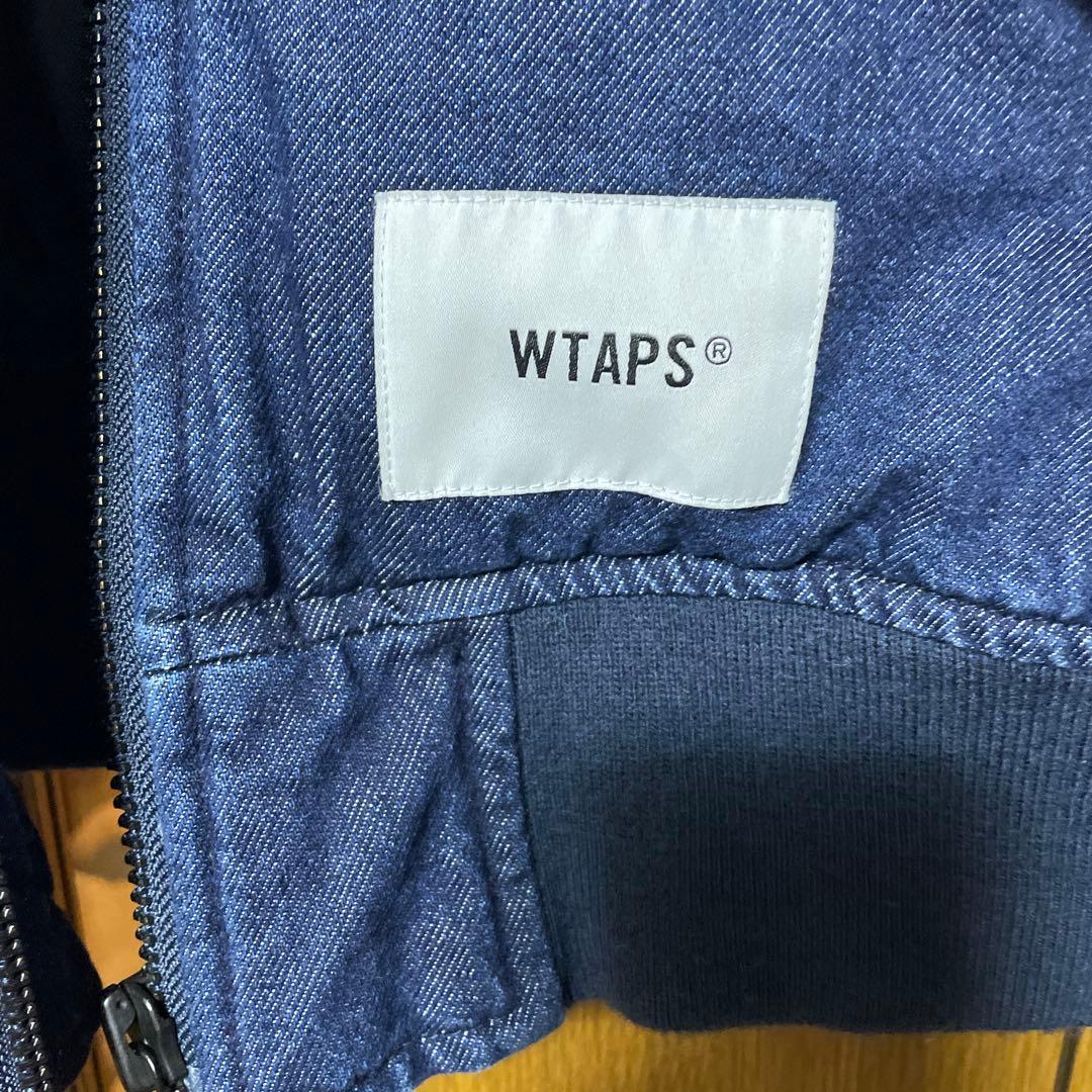 WTAPS MA-1スタイルジャケット ダークブルー サイズX 03
