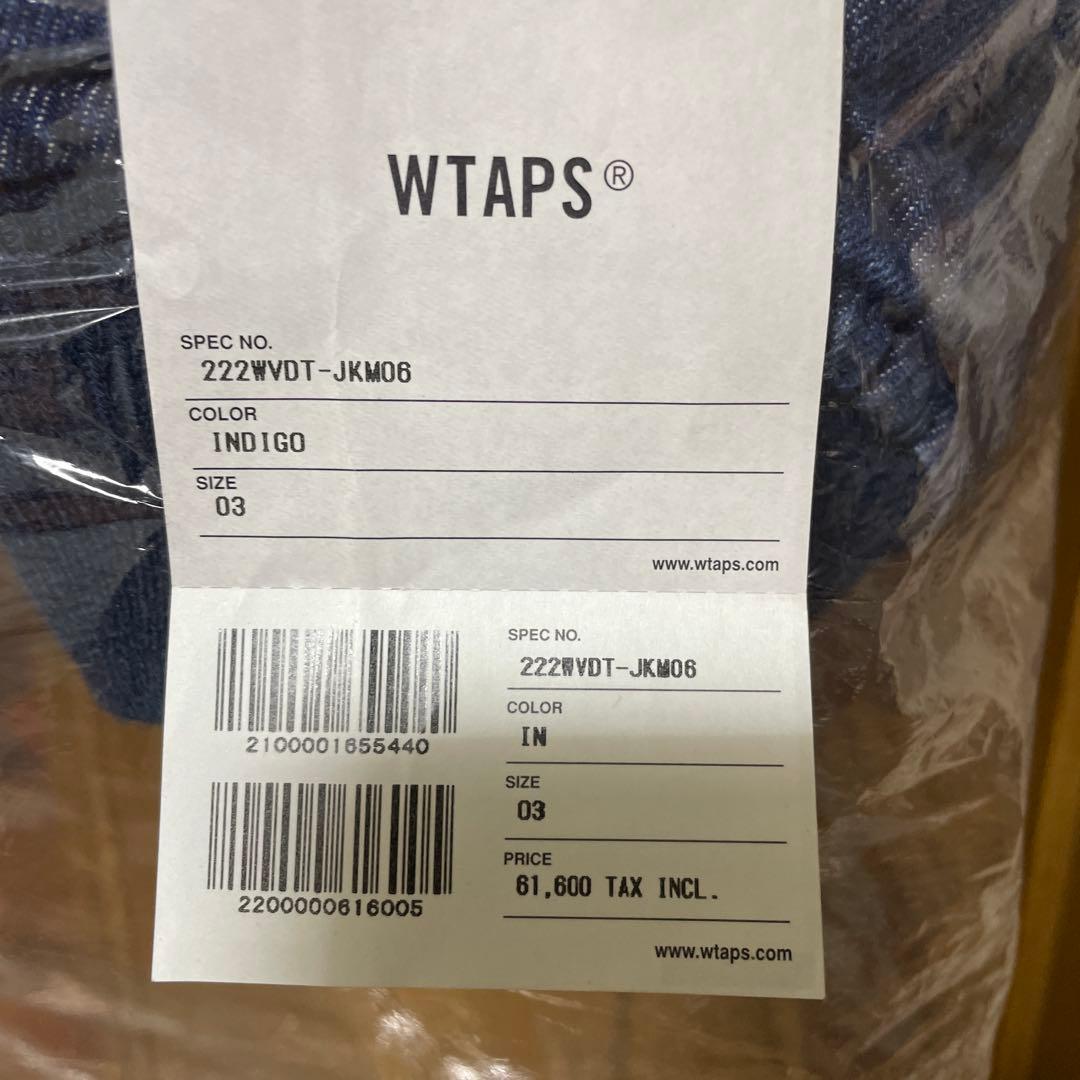 WTAPS MA-1スタイルジャケット ダークブルー サイズX 03