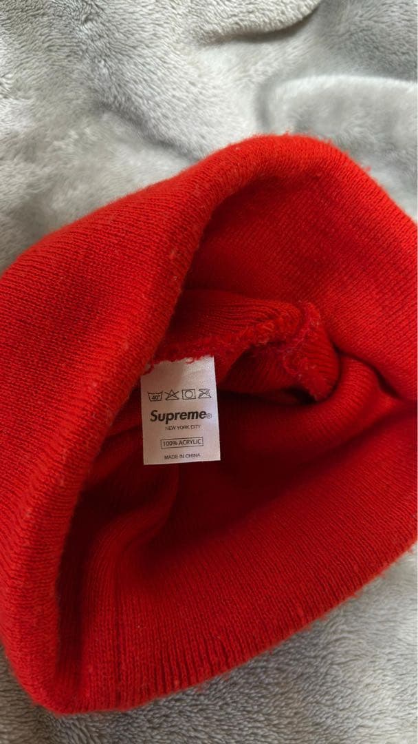 Supreme ビッグロゴ ビーニー
