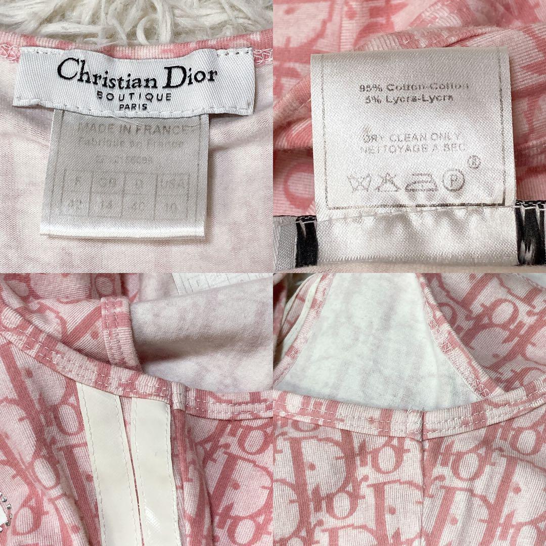 Christian Dior ディオール トロッター ノースリーブ ワンピース