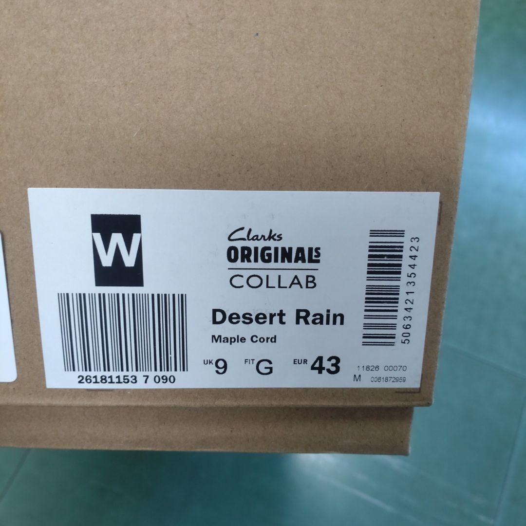 靴 Liam Gallagher Clarks Desert Rain UK9
