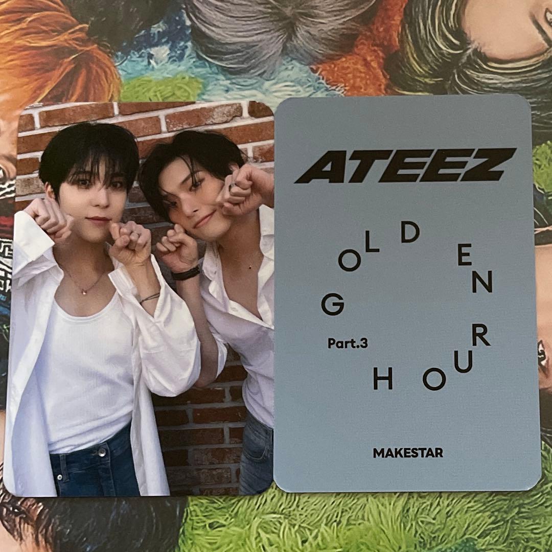 ユノ ミンギ　ATEEZ GOLDEN HOUR 3 makestar ユニット
