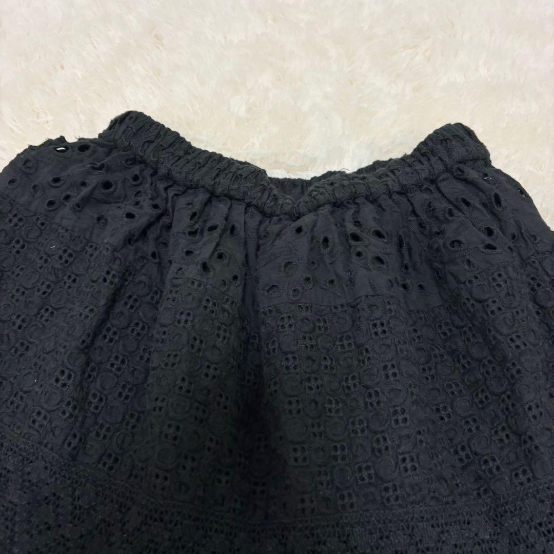 美品✨24SS✨イエナ　定価2.2万　コットンレースティアードスカート