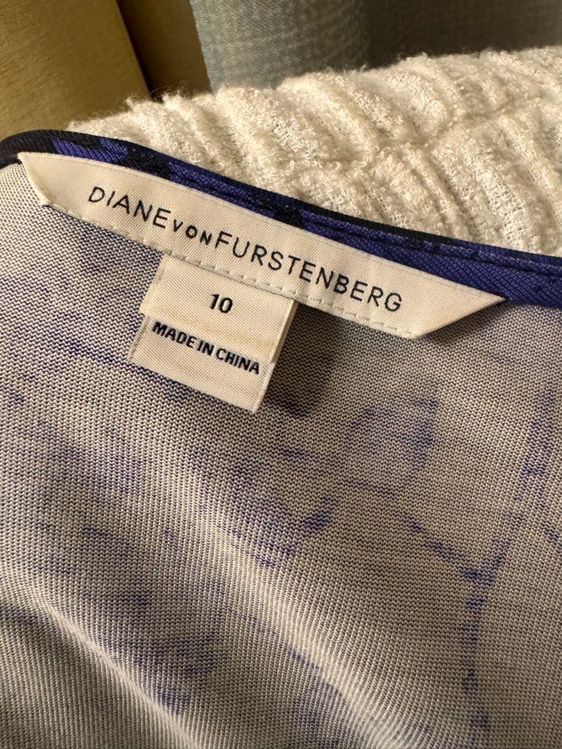 DIANE von FURSTENBERG ラップドレス 主役ワンピース