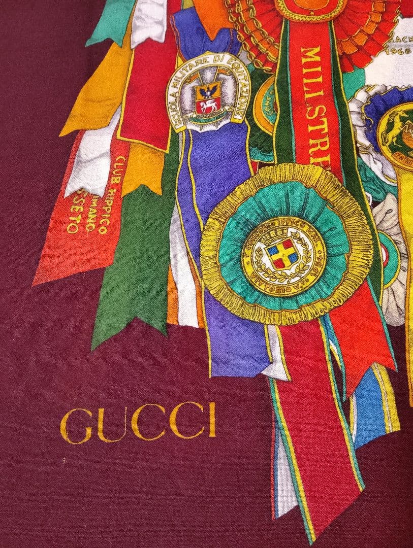 グッチGUCCI　ウール大判ストール