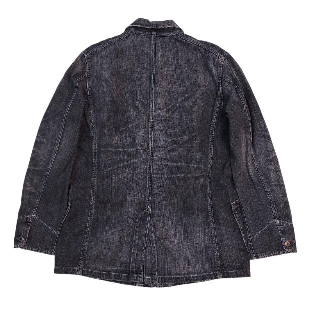 Levi's リーバイス ブラックデニム カバーオール 70802 L