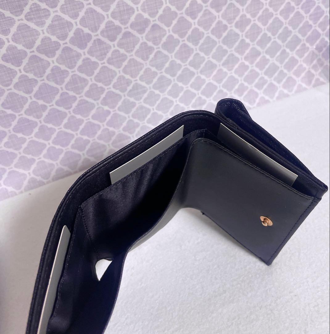 【最新♡ショッパー付】Vivienne Westwood 3つ折り財布 ブラック
