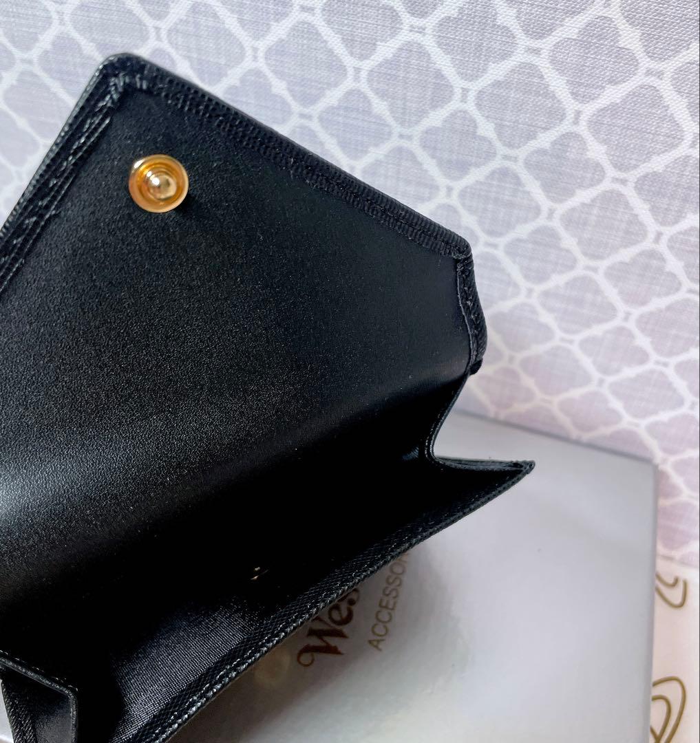 【最新♡ショッパー付】Vivienne Westwood 3つ折り財布 ブラック