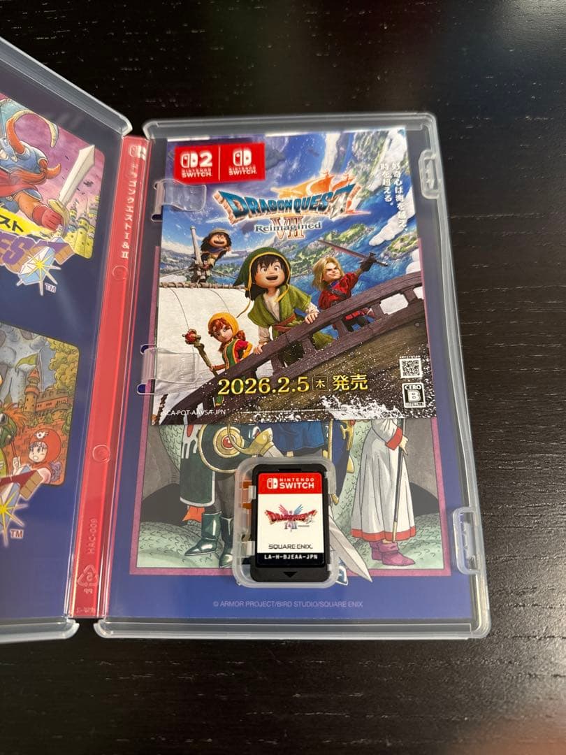 美品　ドラゴンクエストI＆II Switch スイッチ