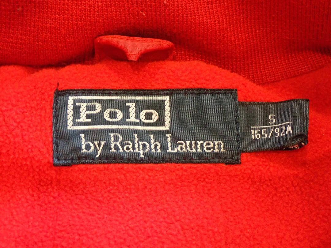 Polo Ralph Lauren レッドジャケット フード収納 ブルゾン