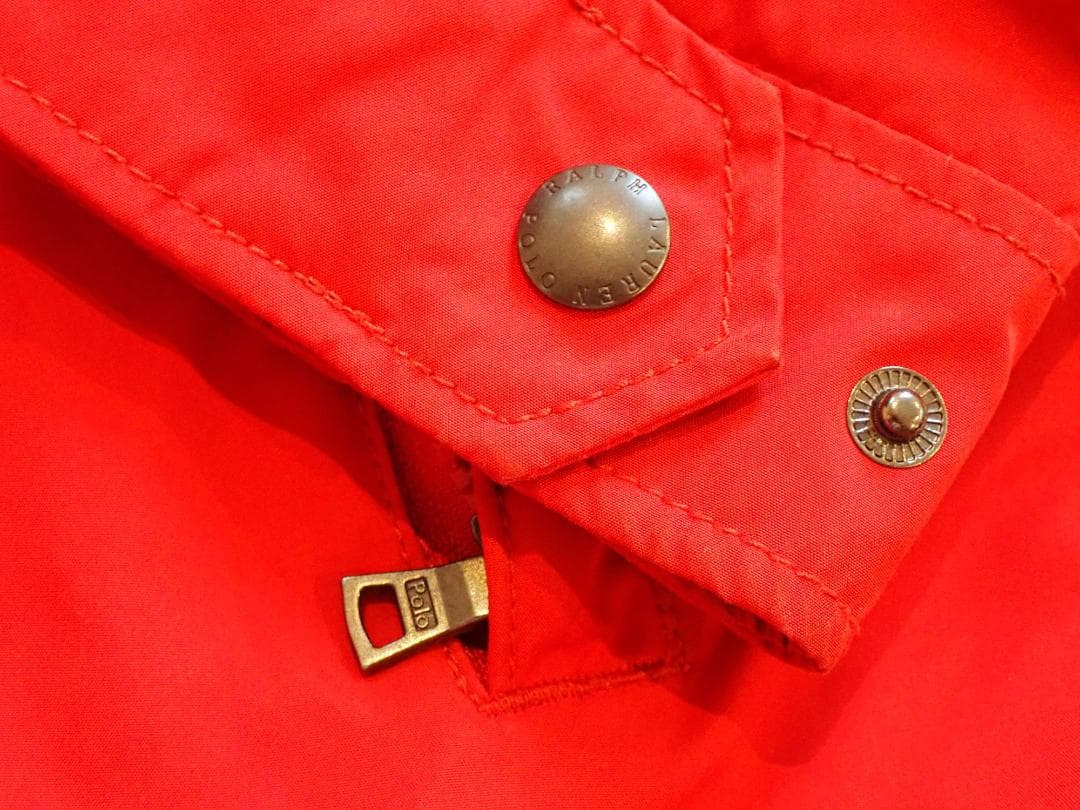Polo Ralph Lauren レッドジャケット フード収納 ブルゾン