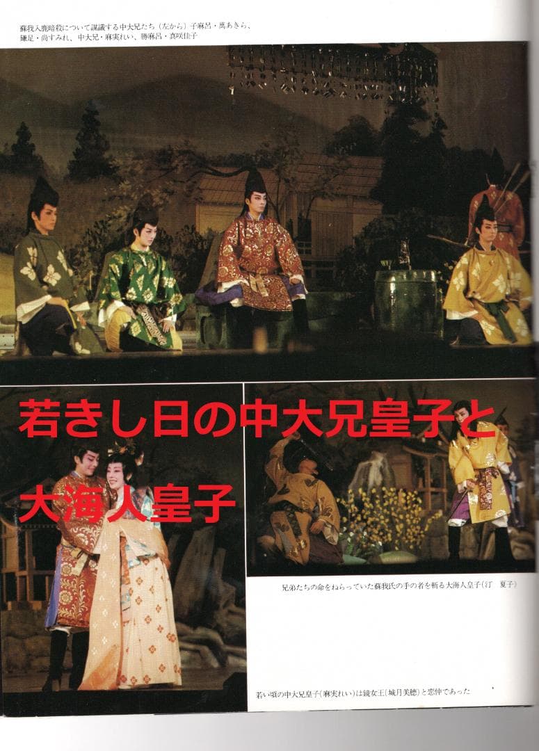宝塚歌劇　写真特集「ザ・レビュー、あかねさす紫の花」雪組公演
