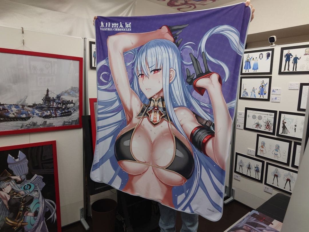 【本庄雷太展】戦場のヴァルキュリア　Wライクトロンバスタオル未開封　正規品