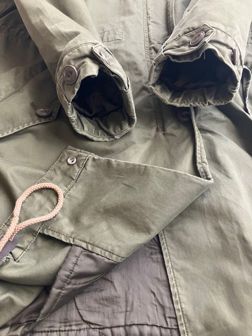 【美品】UNIQLO × イネス モッズコート　L カーキ