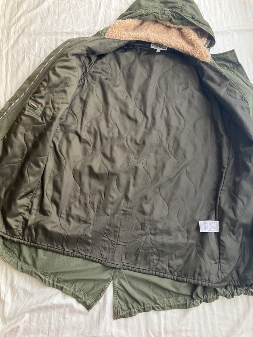 【美品】UNIQLO × イネス モッズコート　L カーキ