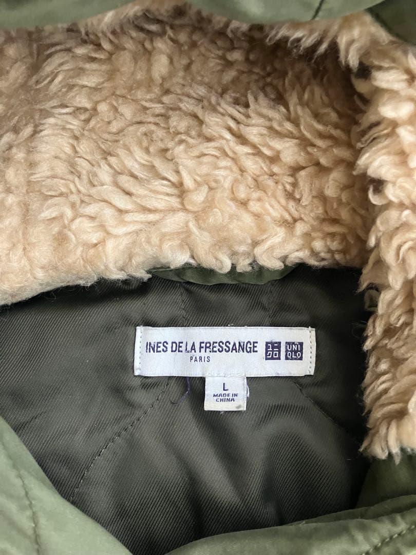 【美品】UNIQLO × イネス モッズコート　L カーキ