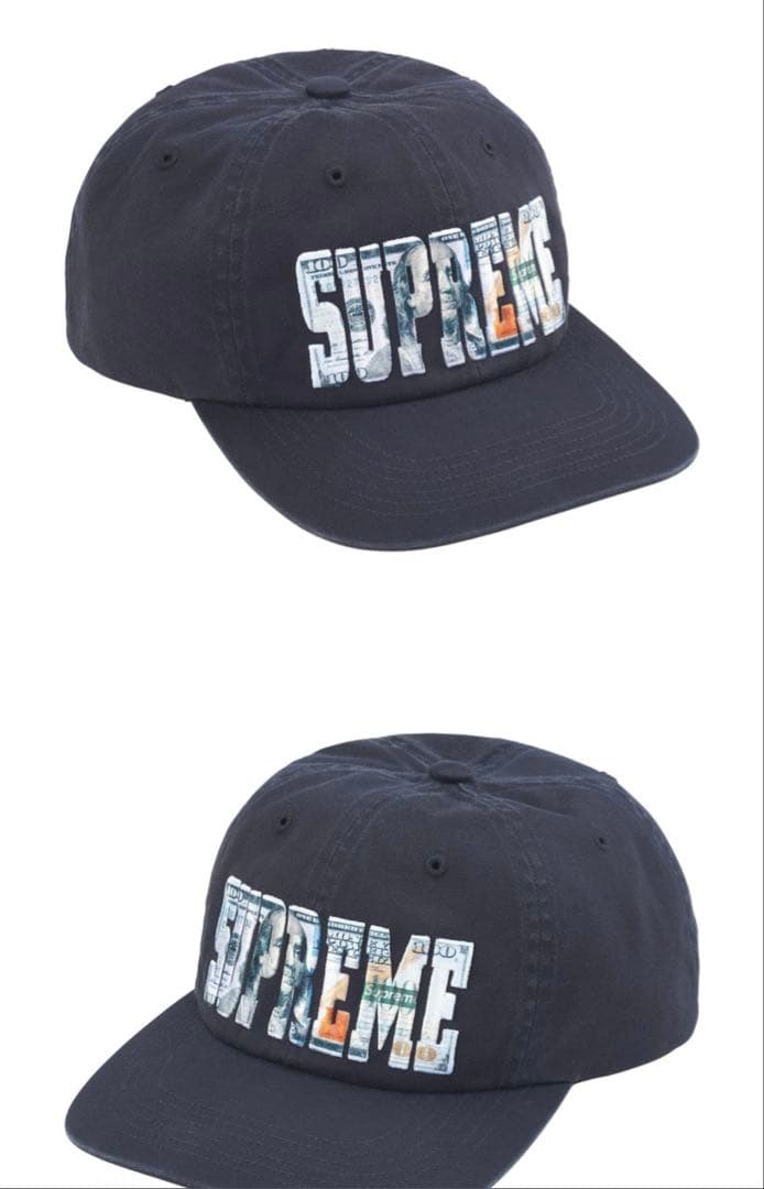 帽子 Supreme Embroidered Money Logo 6-Panel