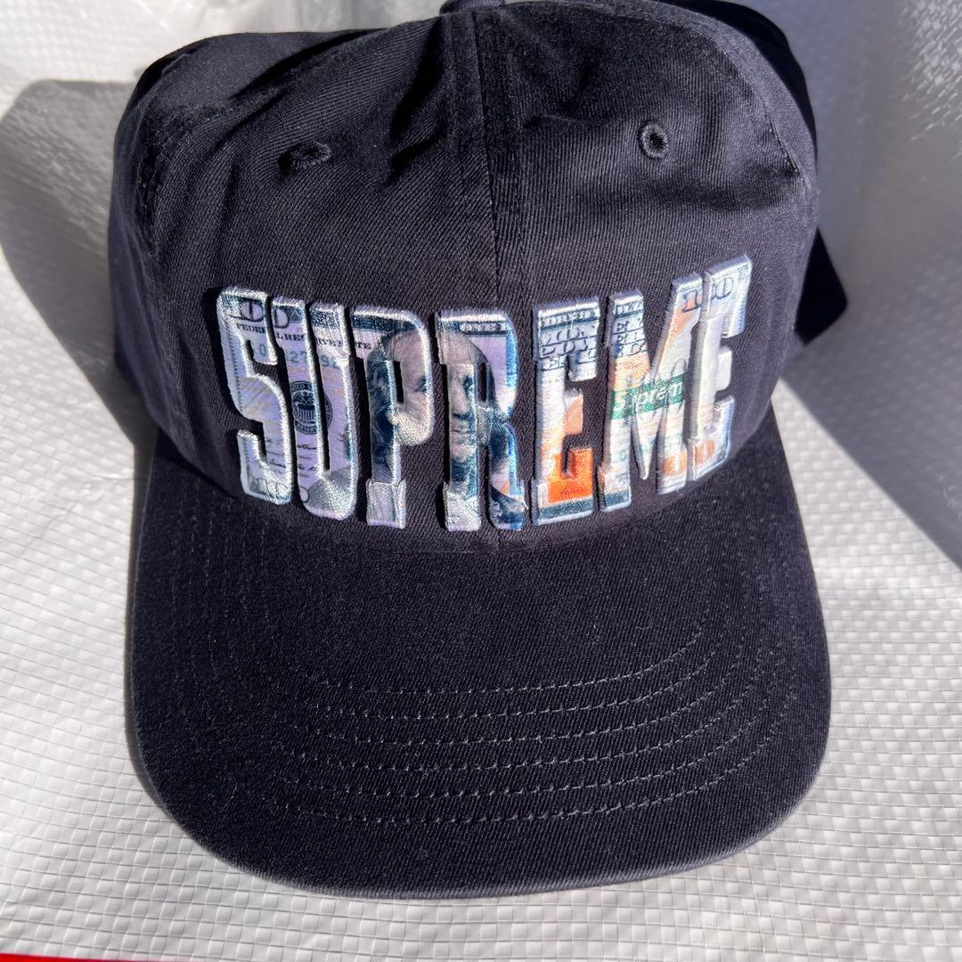 帽子 Supreme Embroidered Money Logo 6-Panel