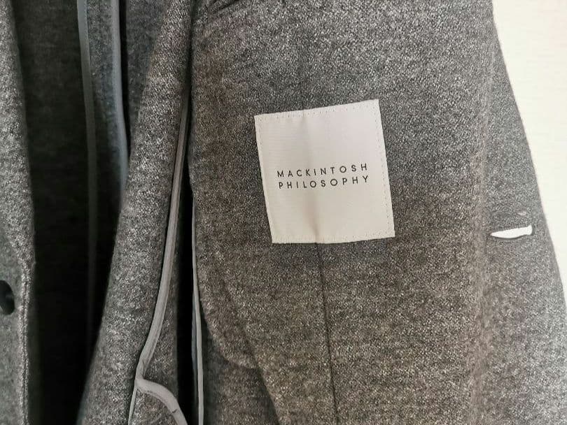 MACKINTOSH PHILOSOPHY グレー テーラードジャケット