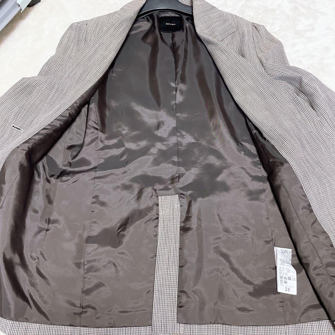 美品　定価3.5万 Spick&Span Visストレッチパフスリーブジャケット