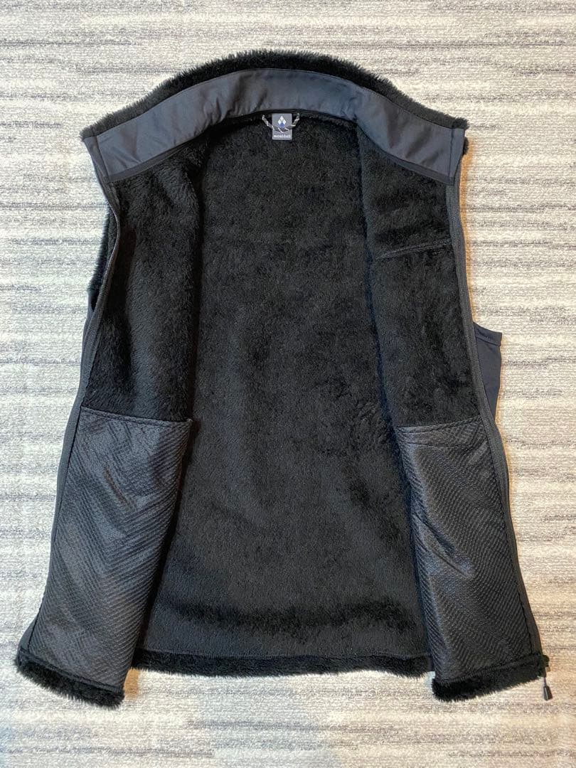 【美品】mont-bell CLIMAAIR フリースベスト メンズL
