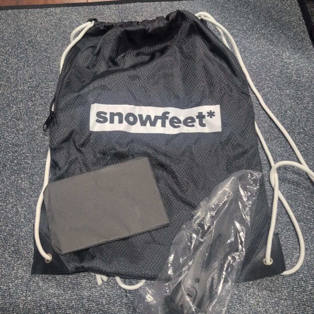 feet スノーフィート ブラック 正規品