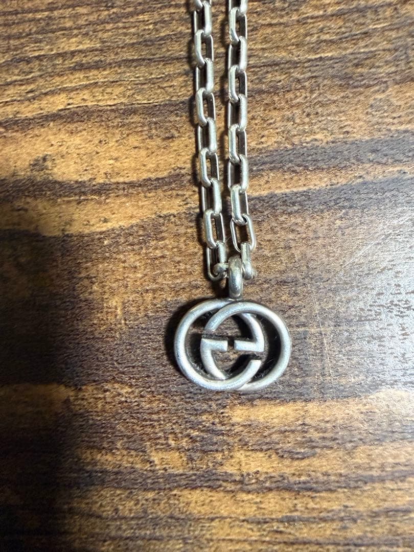 GUCCI ダブルGロゴ チェーンネックレス