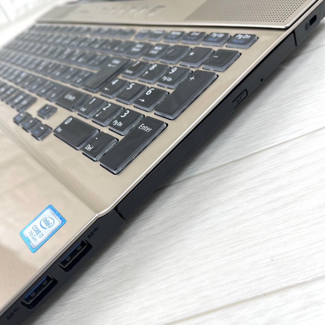 NEC i7 SSD512＋HDD1T RAM16 タッチパネル ノートPC