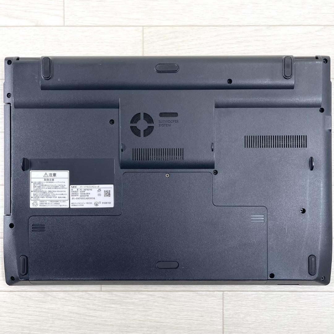 NEC i7 SSD512＋HDD1T RAM16 タッチパネル ノートPC