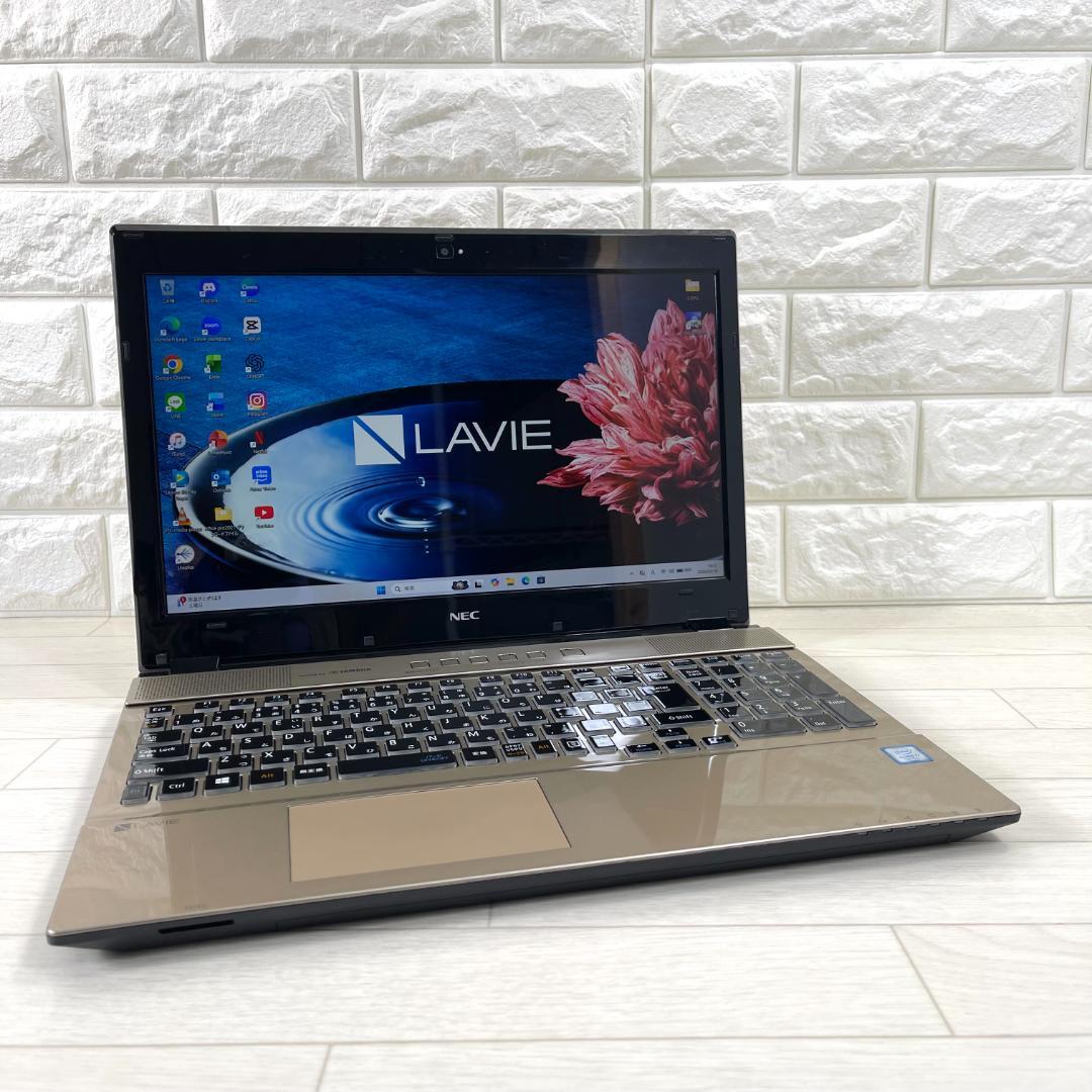 NEC i7 SSD512＋HDD1T RAM16 タッチパネル ノートPC