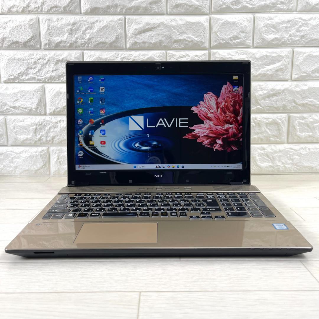 NEC i7 SSD512＋HDD1T RAM16 タッチパネル ノートPC