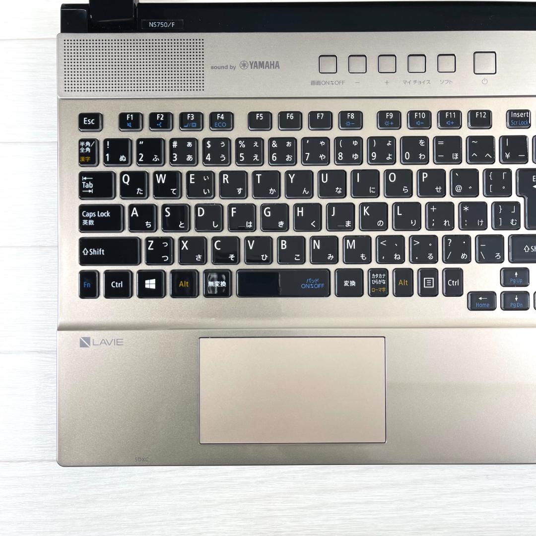 NEC i7 SSD512＋HDD1T RAM16 タッチパネル ノートPC