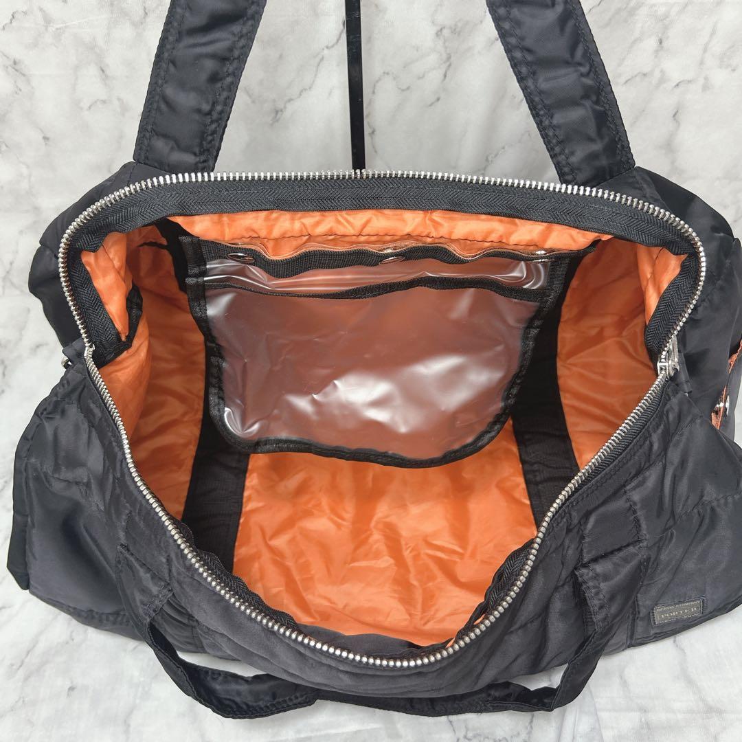 『極美品』 ポーター タンカー ダッフルバッグ ドラムバッグ ブラック XL