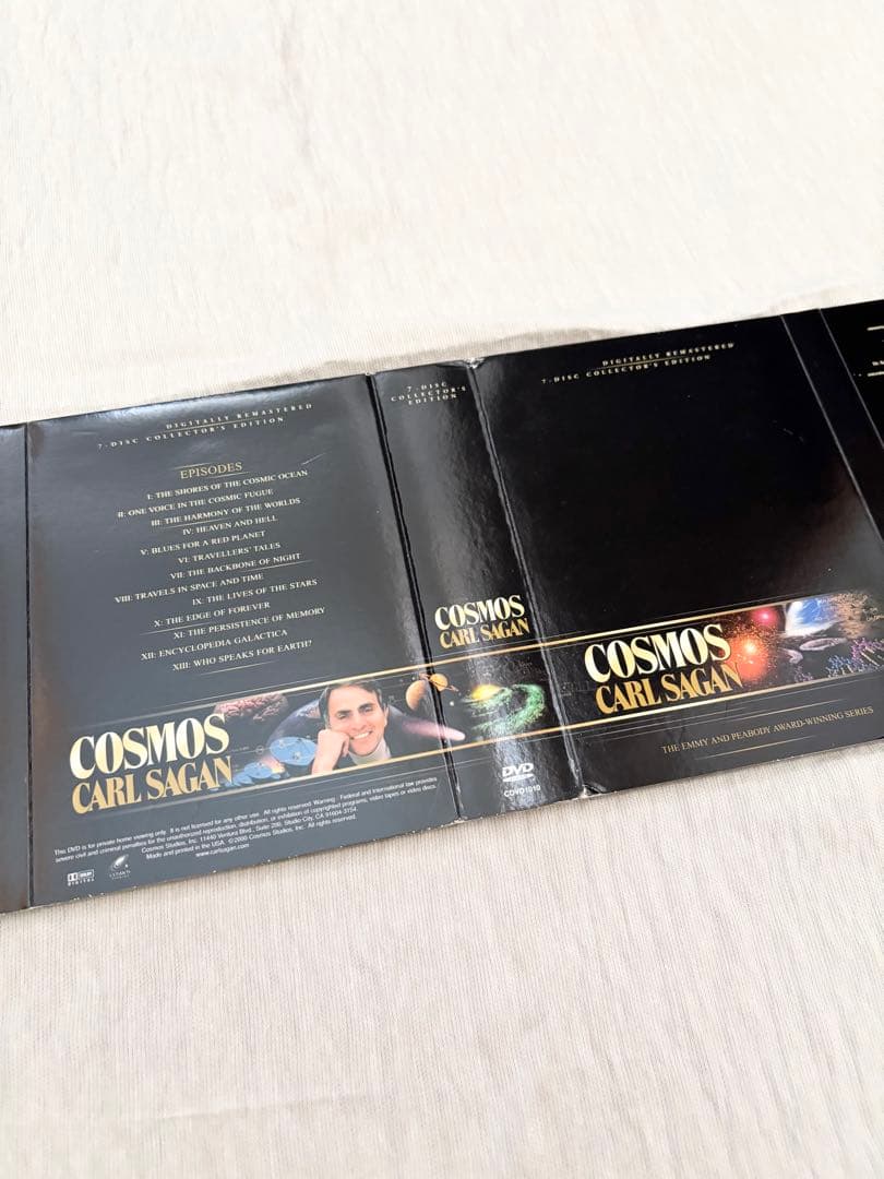 Cosmos コレクターズ DVD 7枚組 宇宙 惑星 Carl Sagan