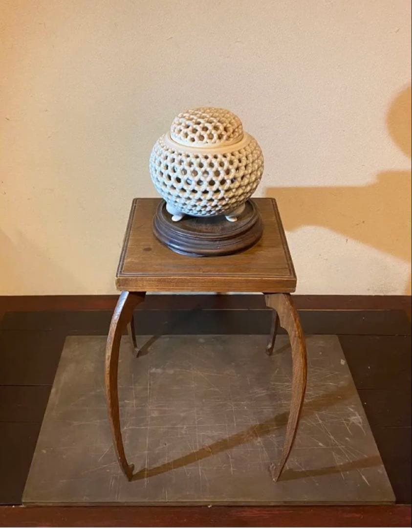アンティーク　指物飾り台・花台・香台　レア