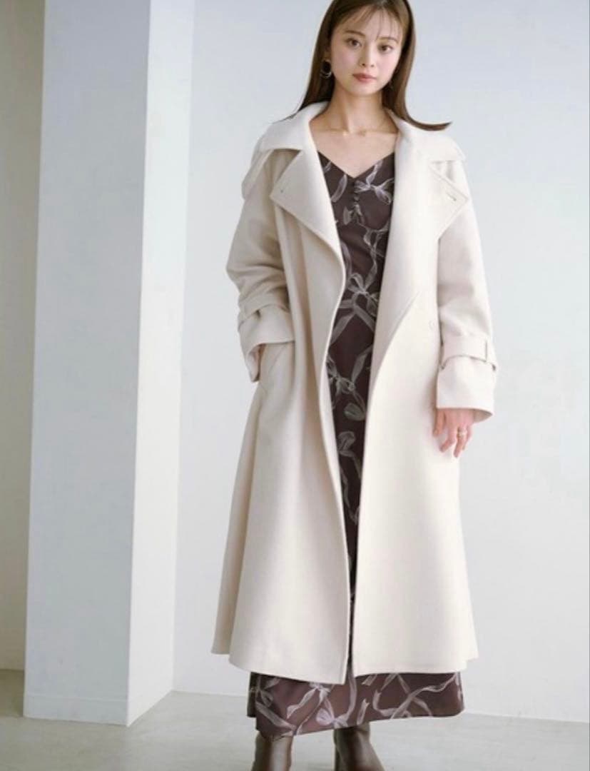 スナイデル ウール カシミヤ ロングコート