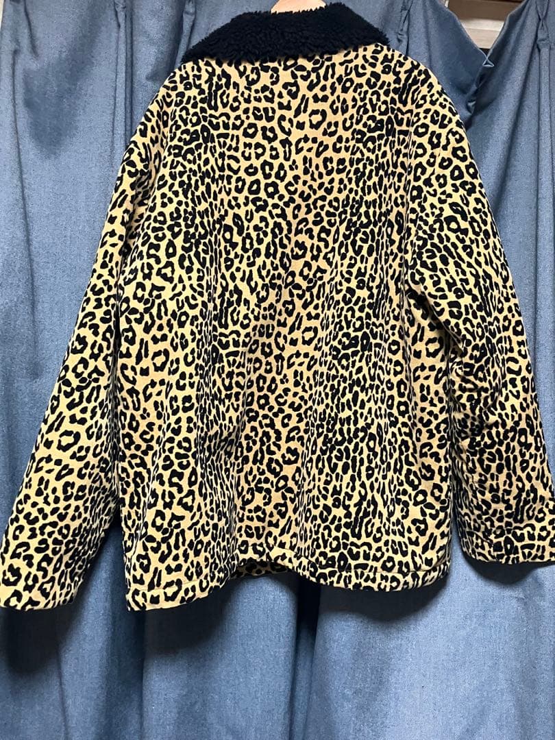 f*_様 Supreme シュプリーム ジャケット レオパード ボア カーコート