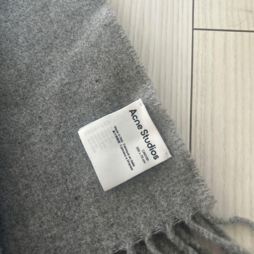 Acne Studios アクネストゥディオズ マフラー グレー