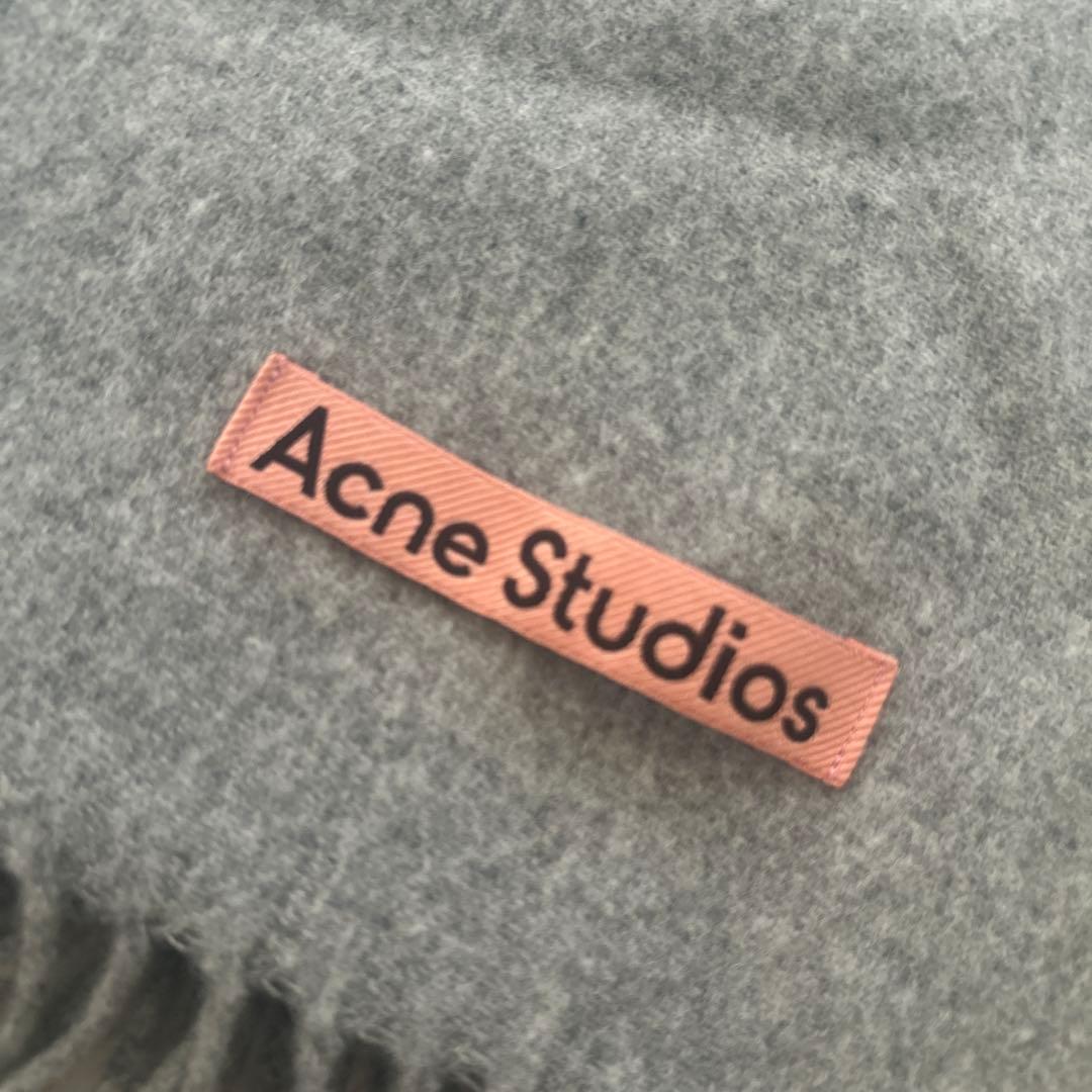 Acne Studios アクネストゥディオズ マフラー グレー