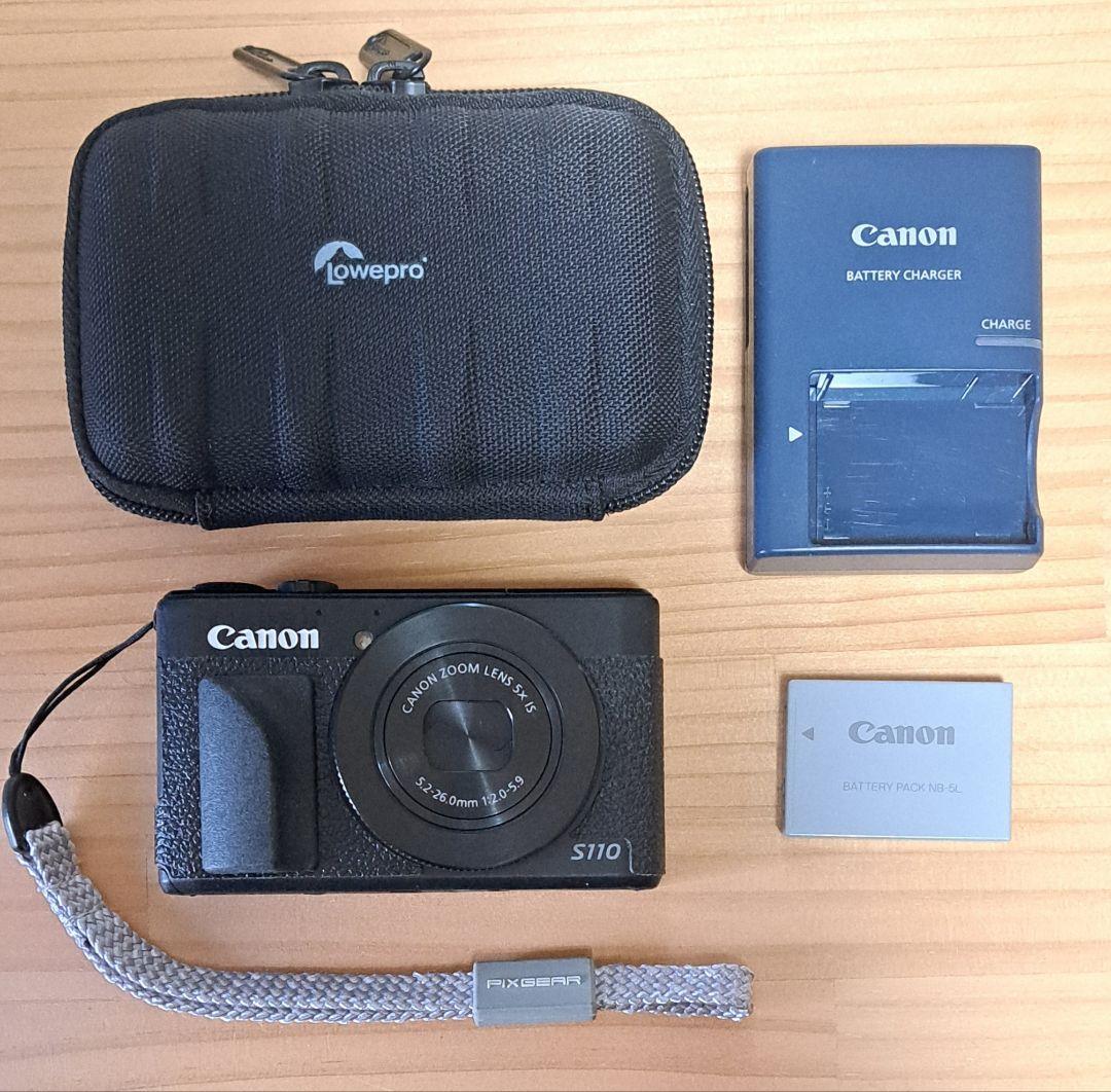 ★美品 キャノン powershot s110 外装カスタム スマホ転送★