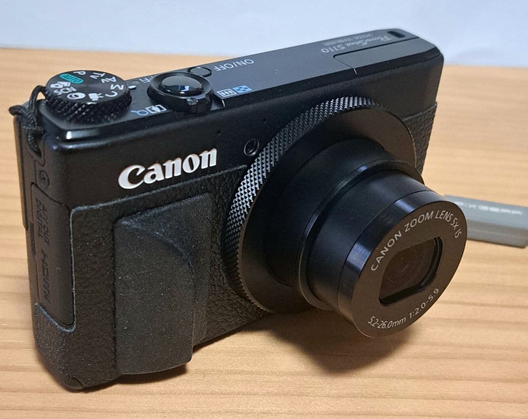 ★美品 キャノン powershot s110 外装カスタム スマホ転送★