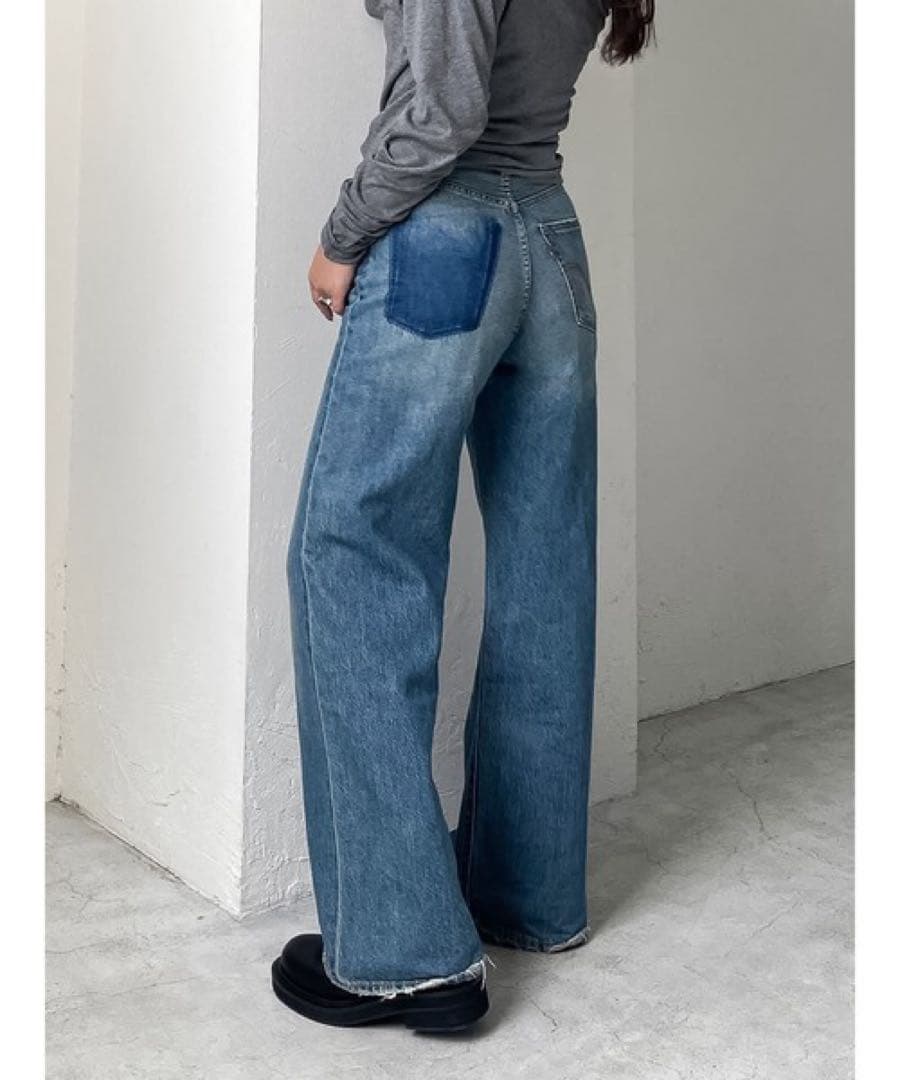 Levi's別注 RIBCAGE WIDE LEGデニム（Ungrid）