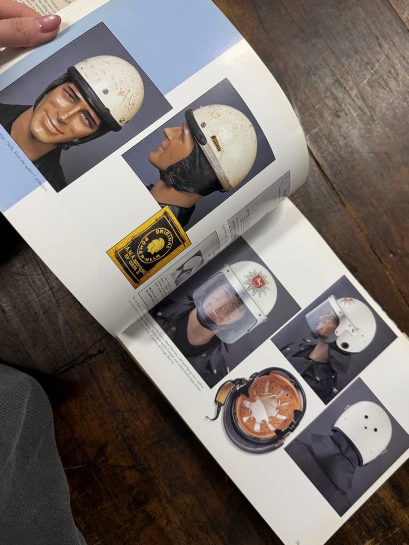 希少！中古本 田中 凜太郎The Motorcycle Helmet