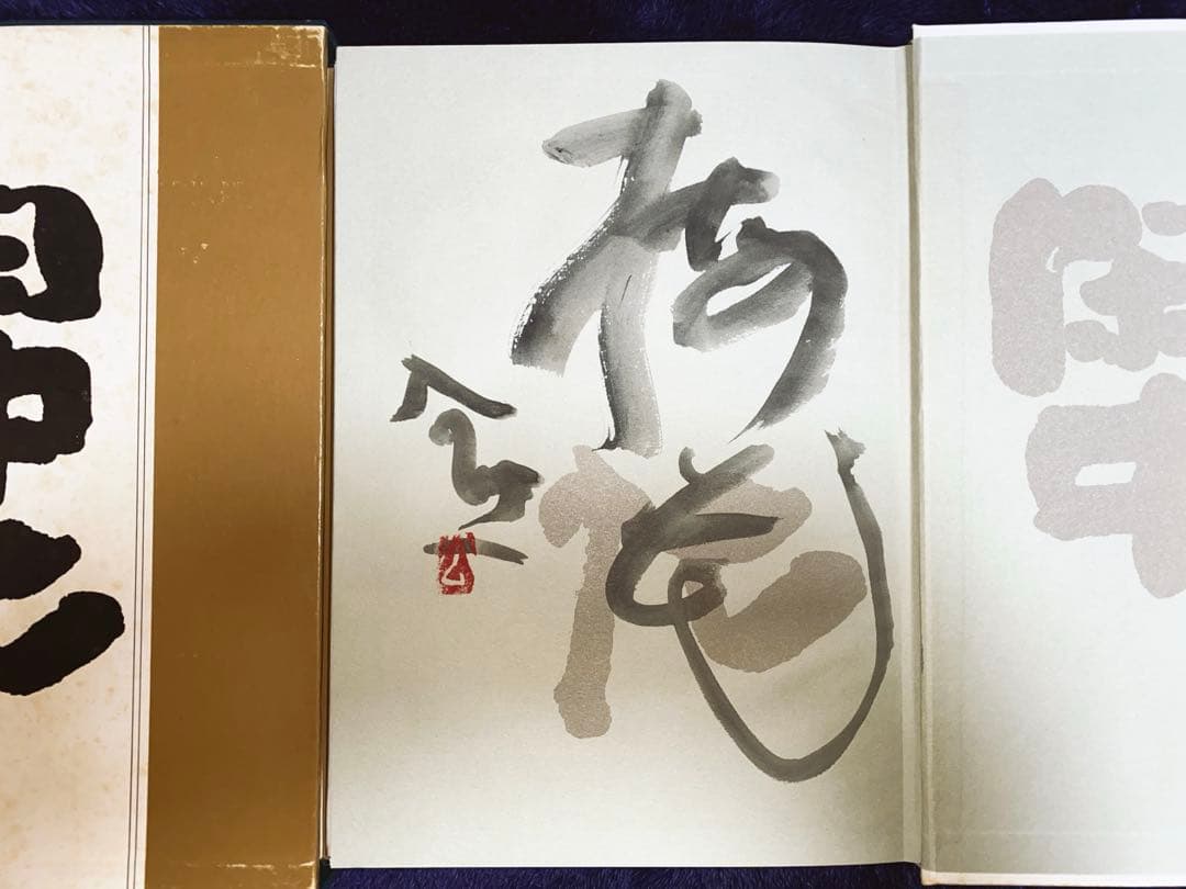 【限定品】 清水公照 (しみずこうしょう) 「閑中忙」 署名入り 中古品