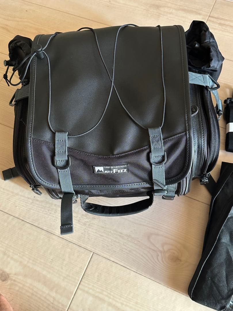 モトフィズ シートバッグ ツーリングバッグ