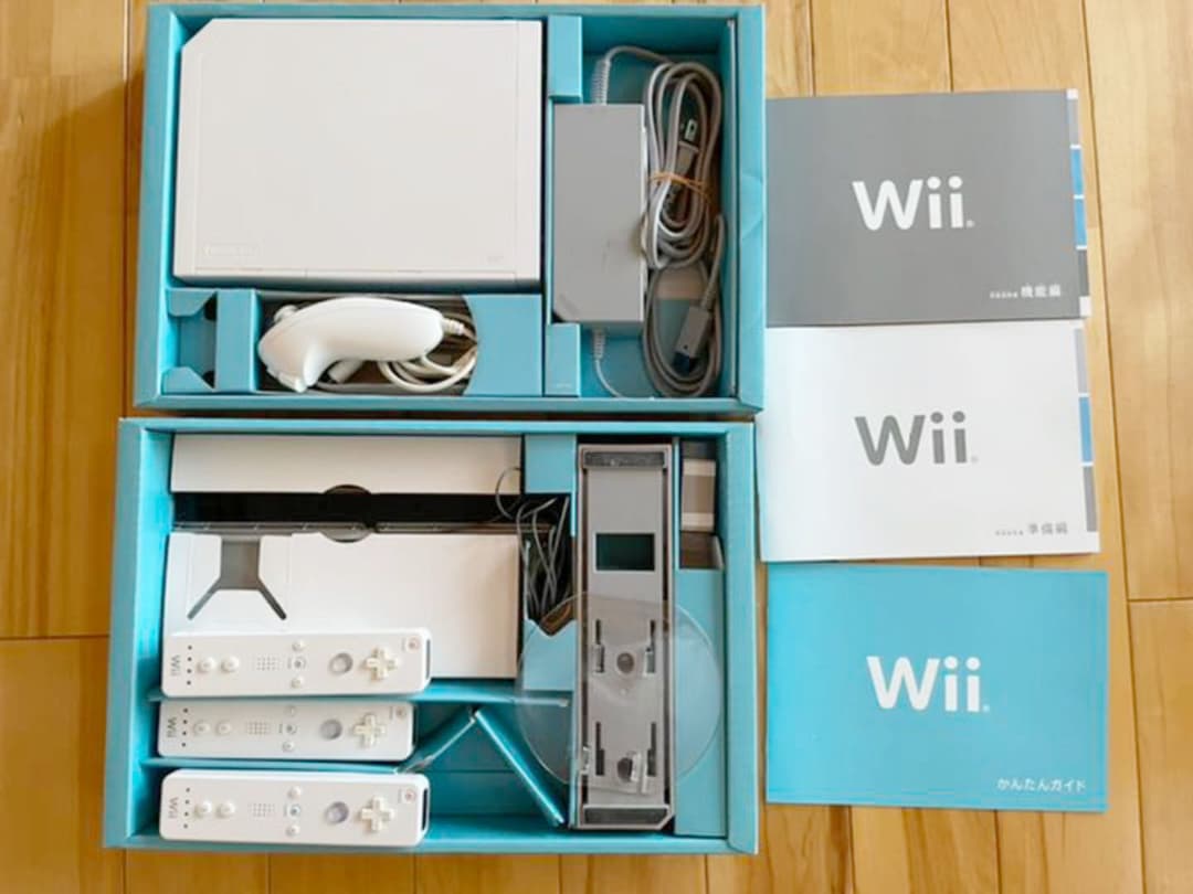 Wii 本体　ソフト６個セット